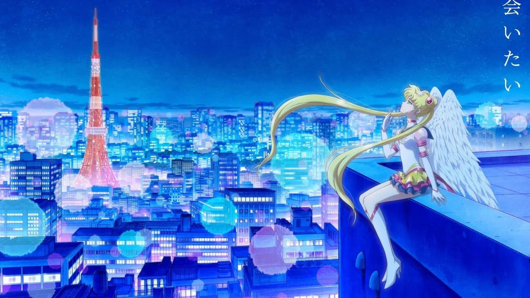 Pretty Guardian Sailor Moon Cosmos The Movie backdrop