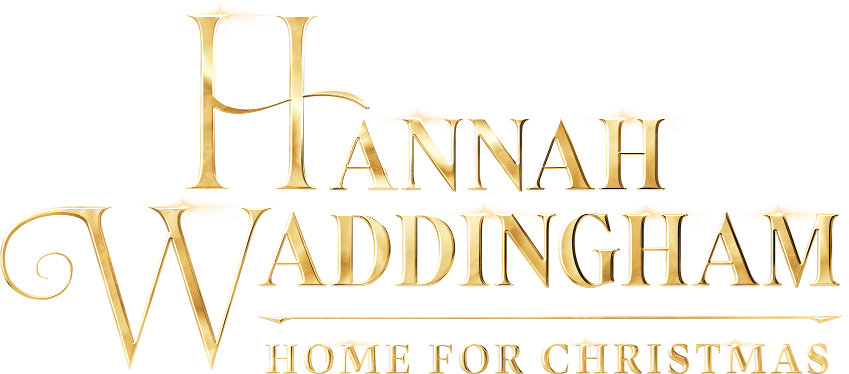 Hannah Waddingham: Home for Christmas logo