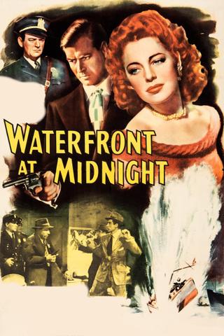 Waterfront at Midnight poster