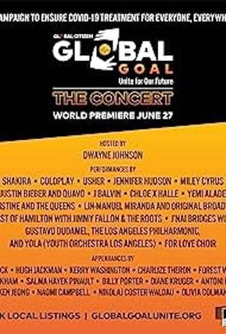 Global Goal: Unite for Our Future—The Concert poster