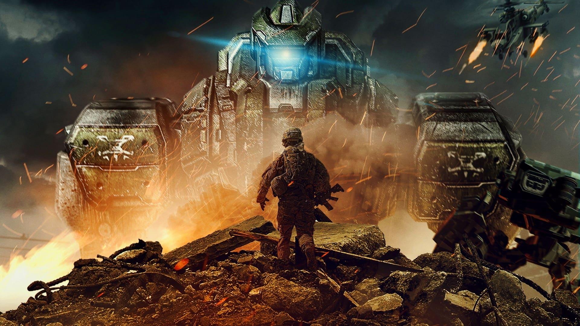 Robot Riot backdrop