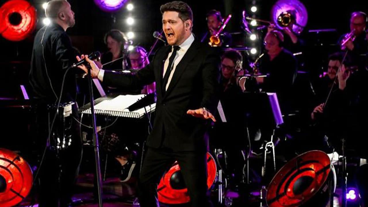 Michael Bublé's Christmas in Hollywood backdrop