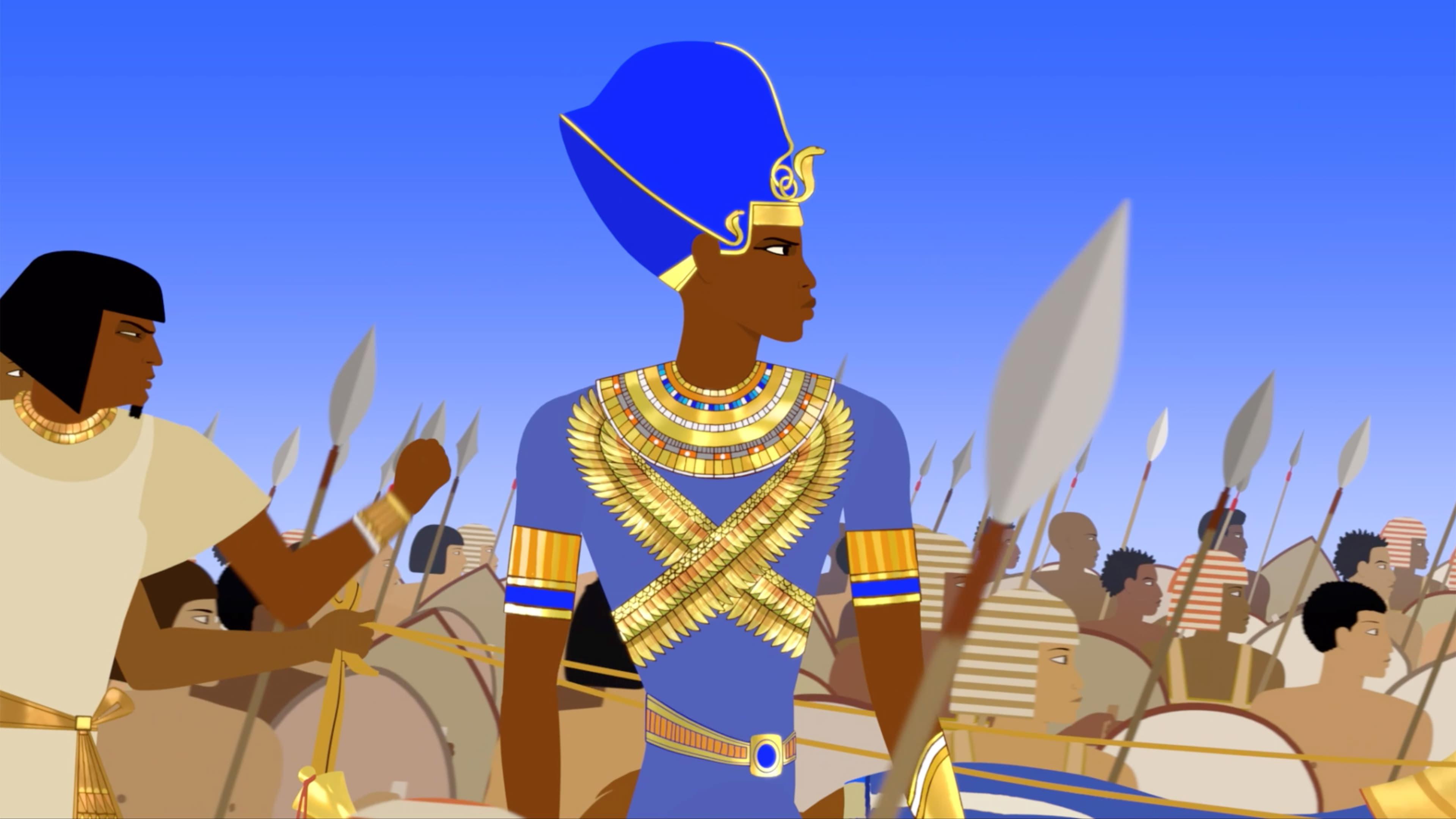 The Black Pharaoh, the Savage and the Princess backdrop