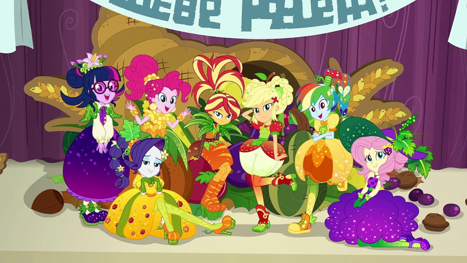 My Little Pony: Equestria Girls - Holidays Unwrapped backdrop