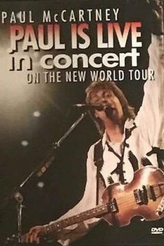 Paul Is Live In Concert – On the New World Tour poster