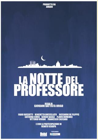 The professor's night poster