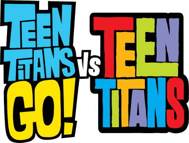 Teen Titans Go! vs. Teen Titans logo