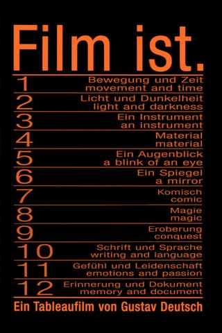 Film Is. 1-12 poster
