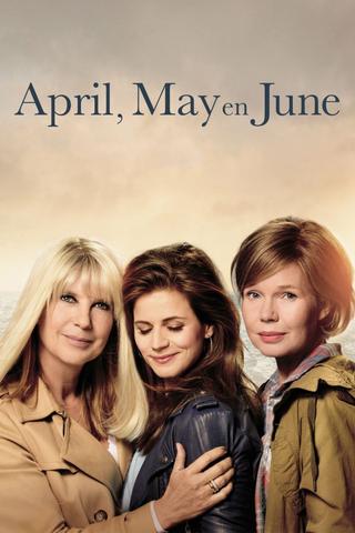April, May and June poster