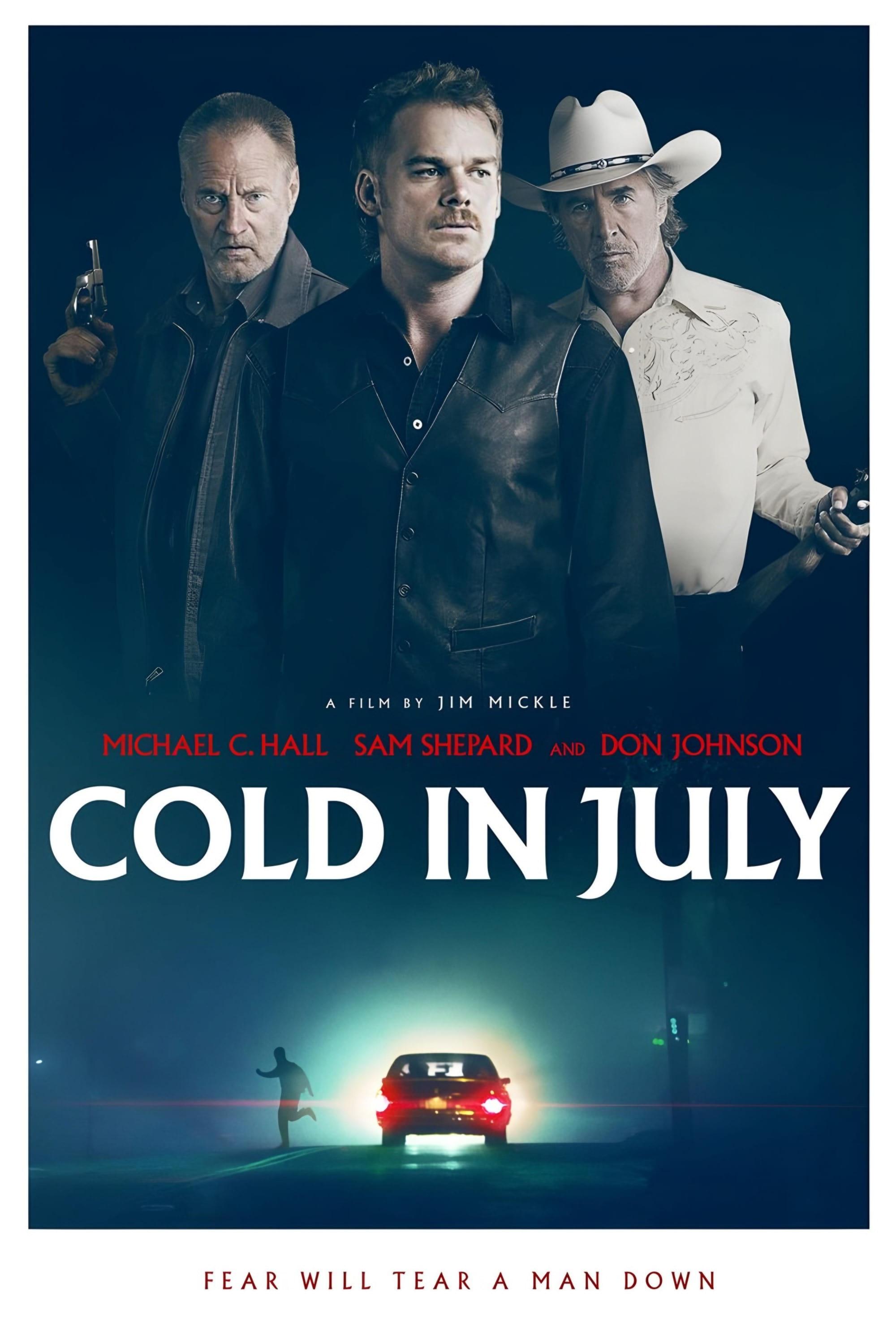 Cold in July poster