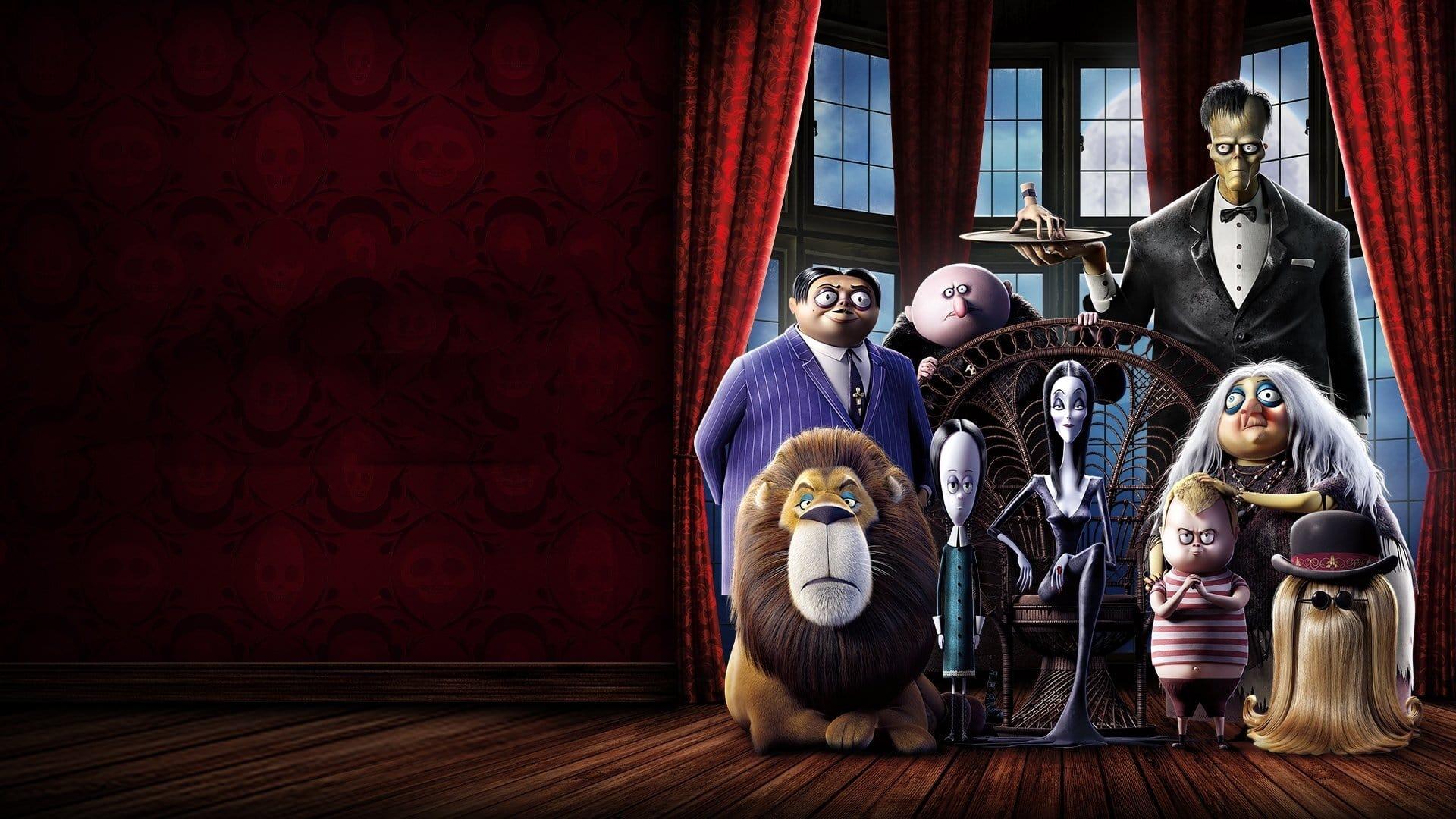 The Addams Family backdrop