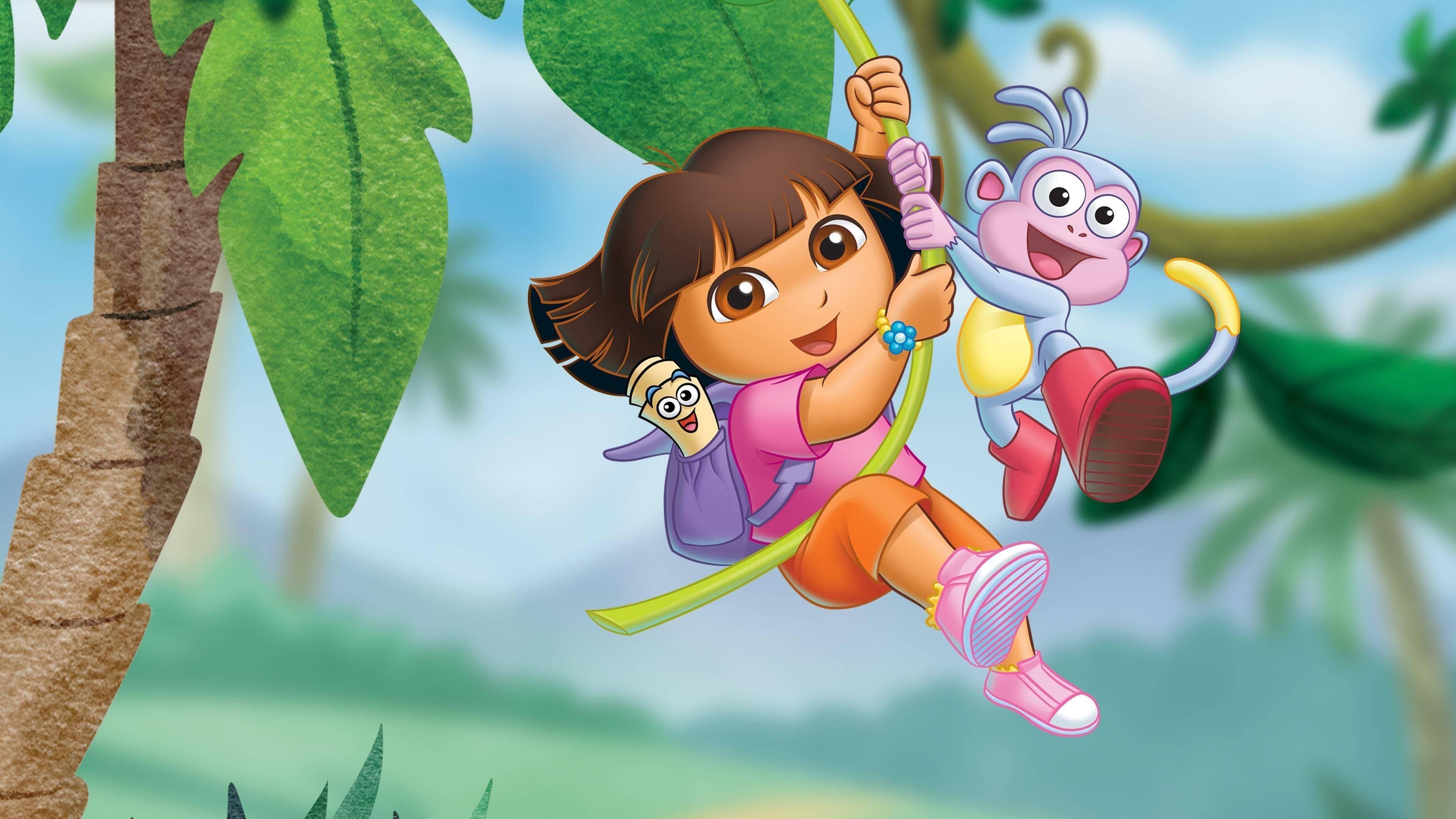 Dora the Explorer backdrop