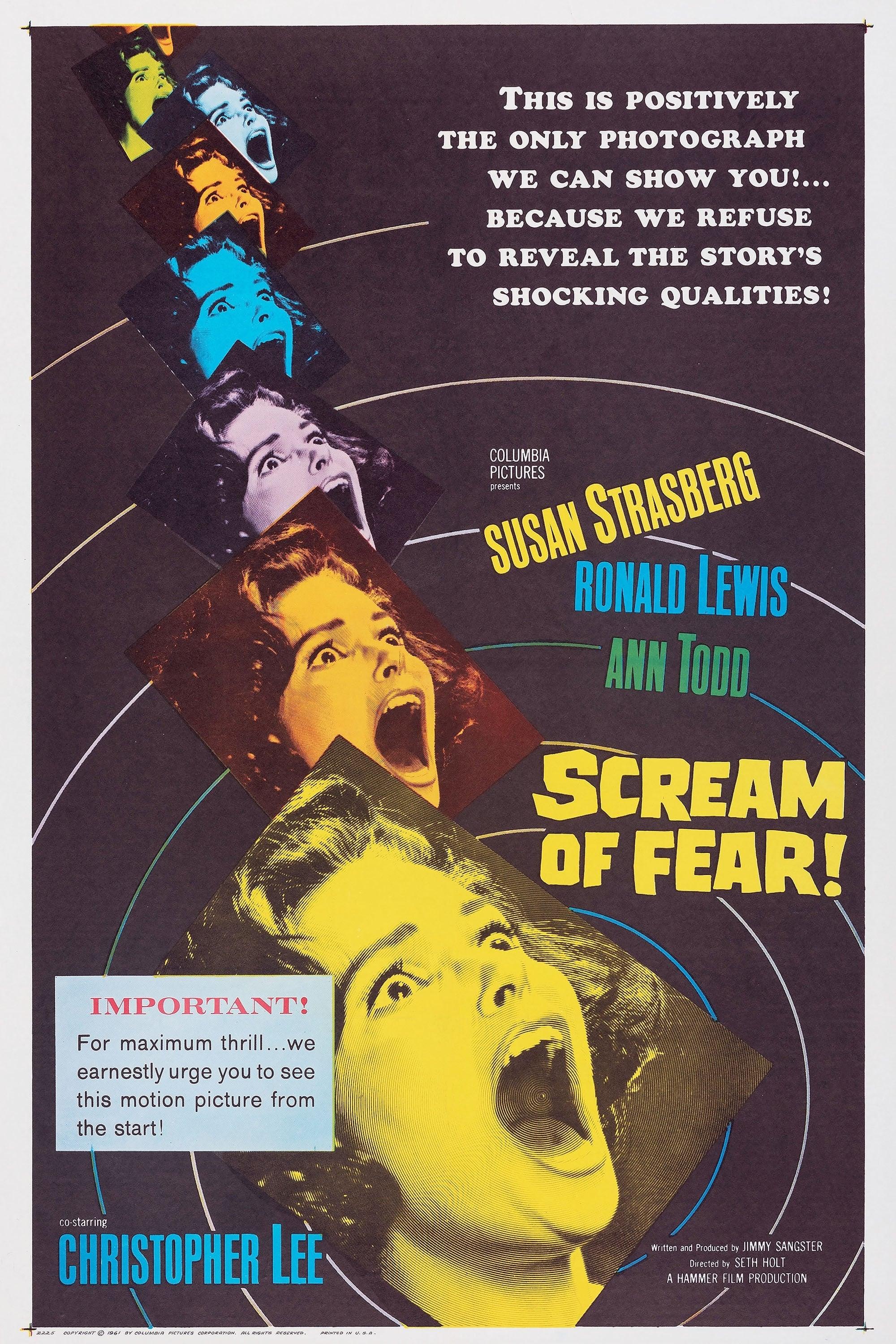 Taste of Fear poster