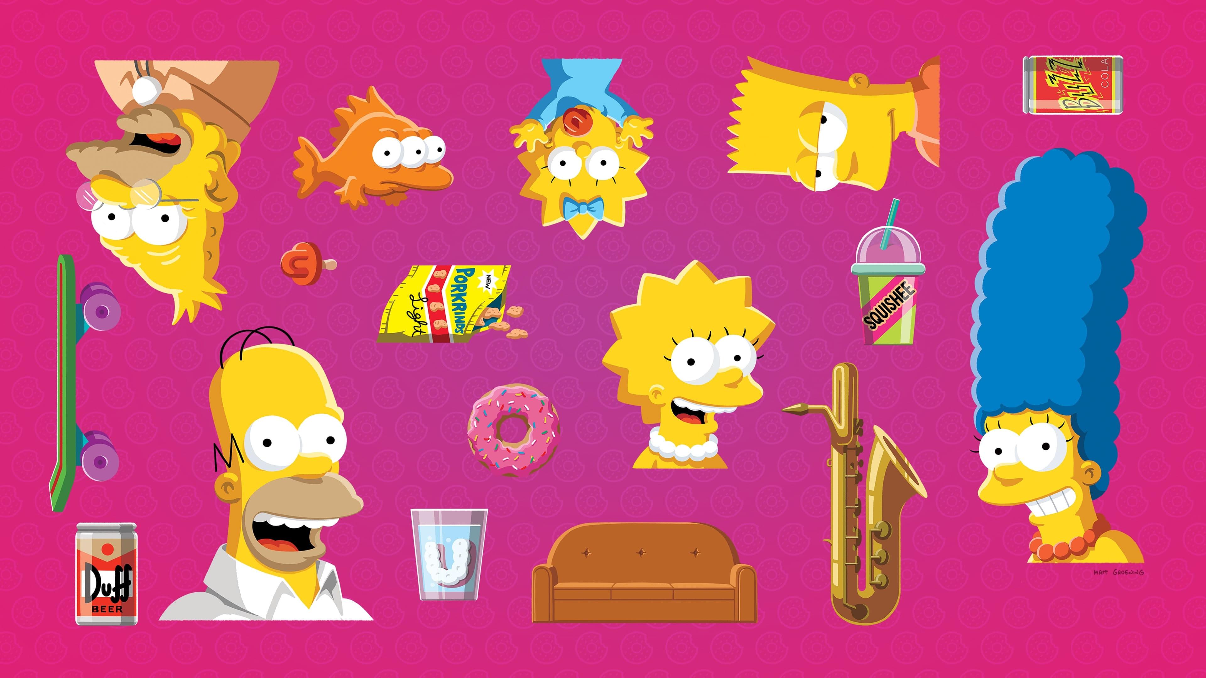 The Simpsons backdrop