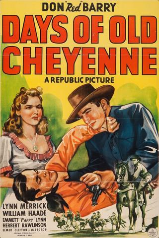 Days of Old Cheyenne poster