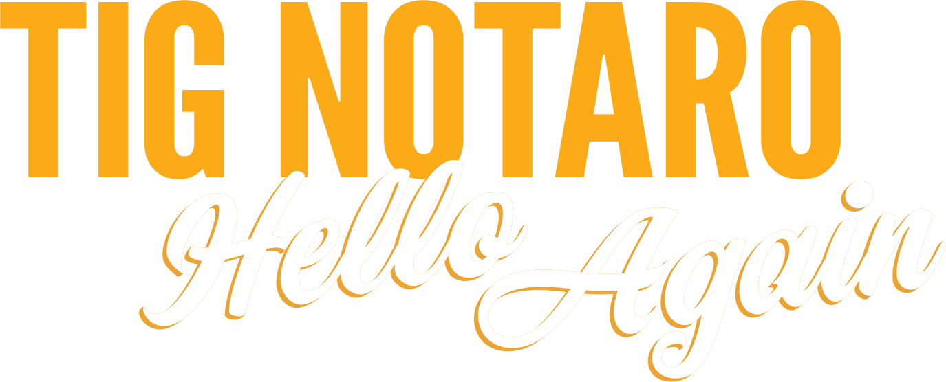 Tig Notaro: Hello Again logo
