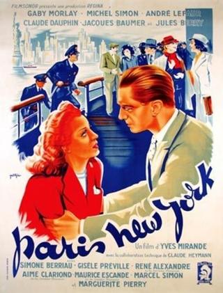 Paris-New York poster