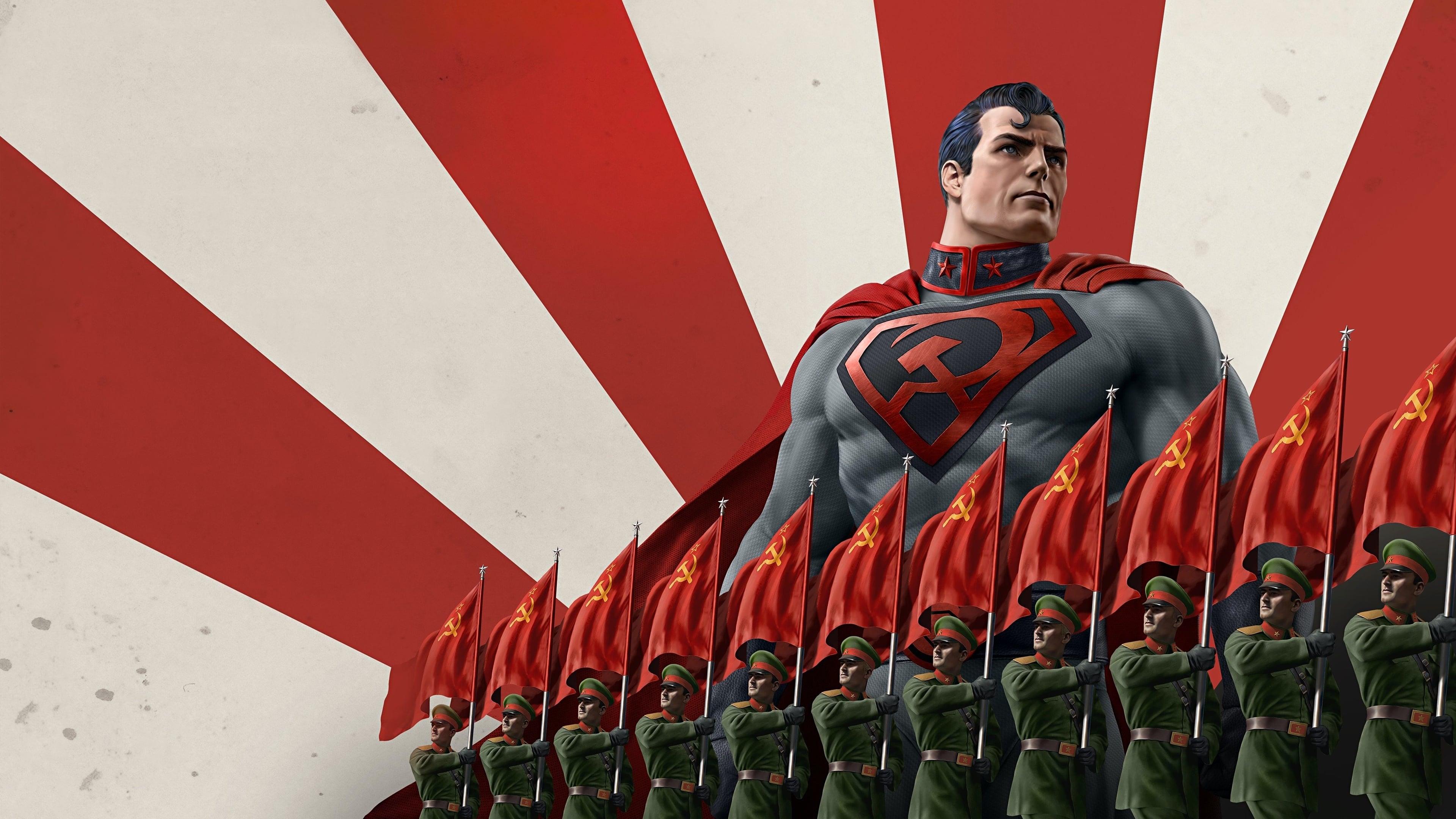 Superman: Red Son backdrop