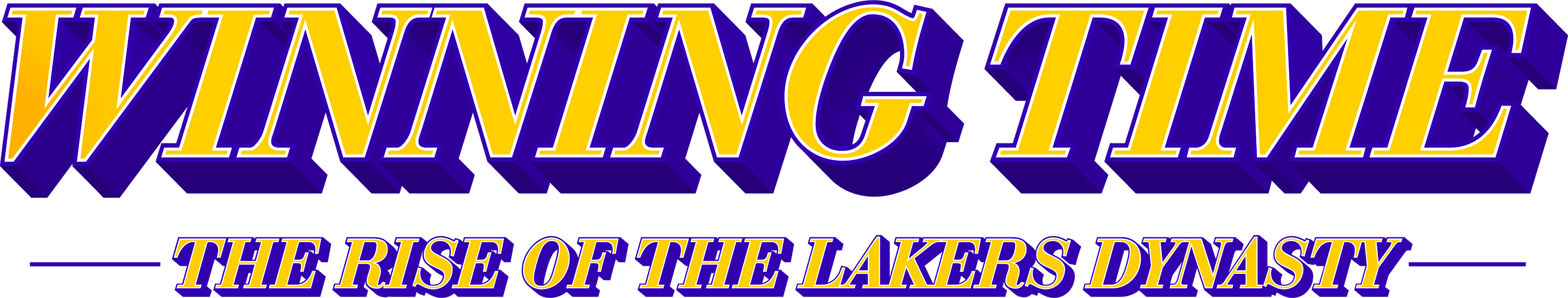 Winning Time: The Rise of the Lakers Dynasty logo