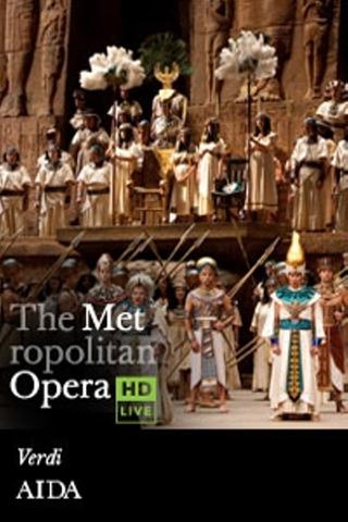 The Metropolitan Opera: Aida poster