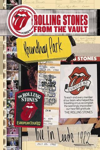 The Rolling Stones - From the Vault - Live in Leeds 1982 poster