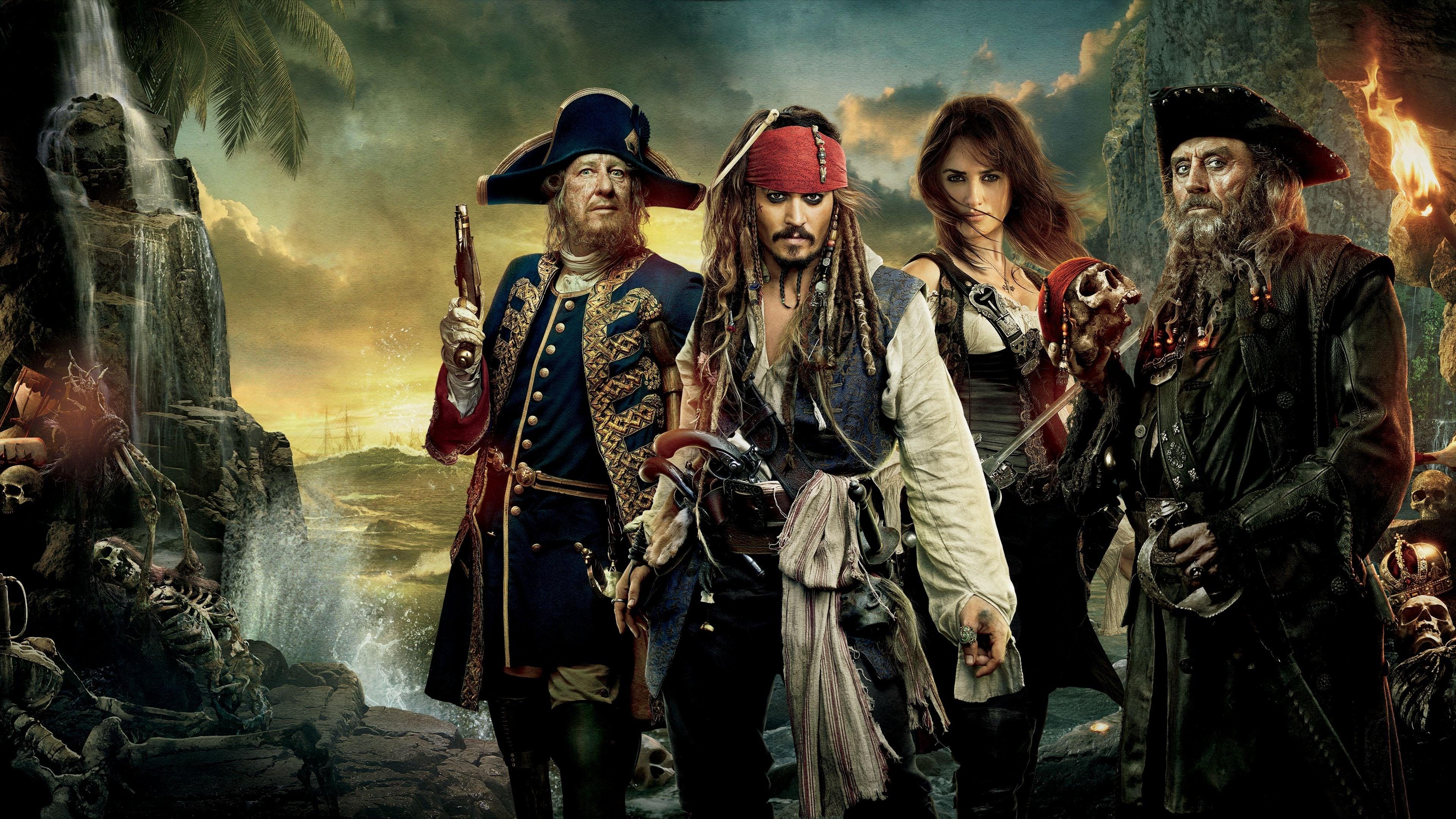 Pirates of the Caribbean: On Stranger Tides backdrop