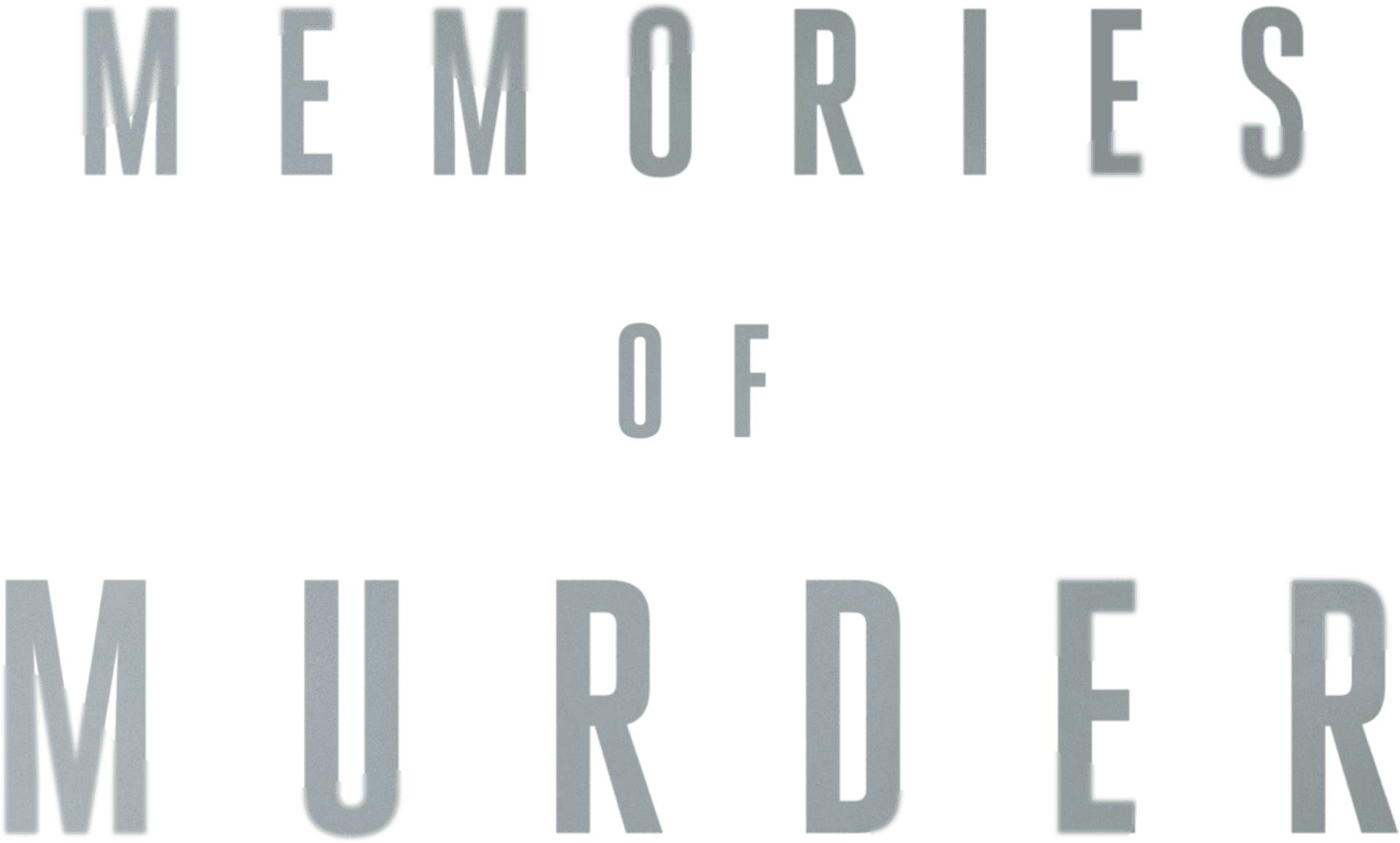 Memories of Murder logo