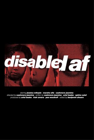Disabled AF poster