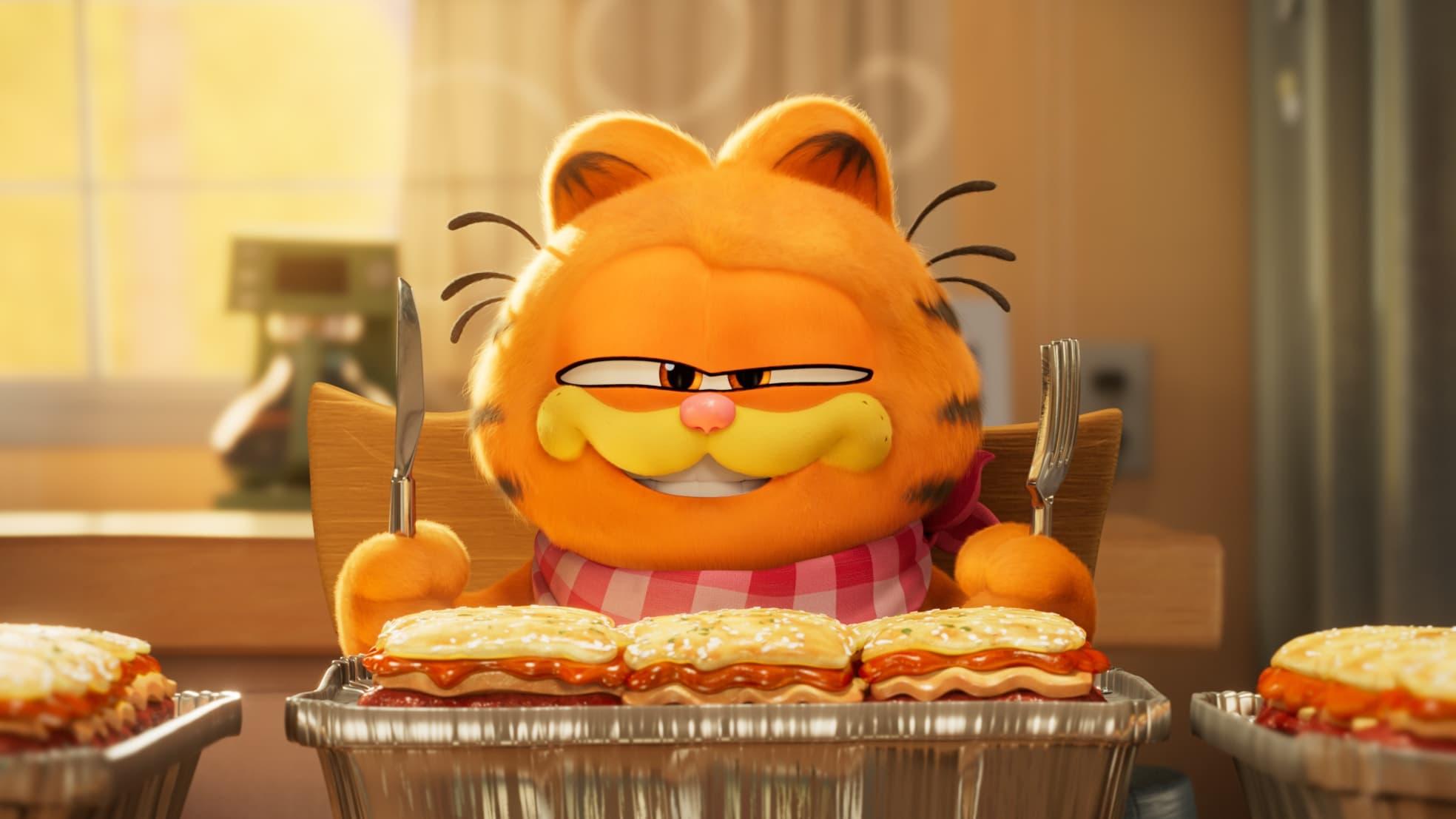 The Garfield Movie backdrop