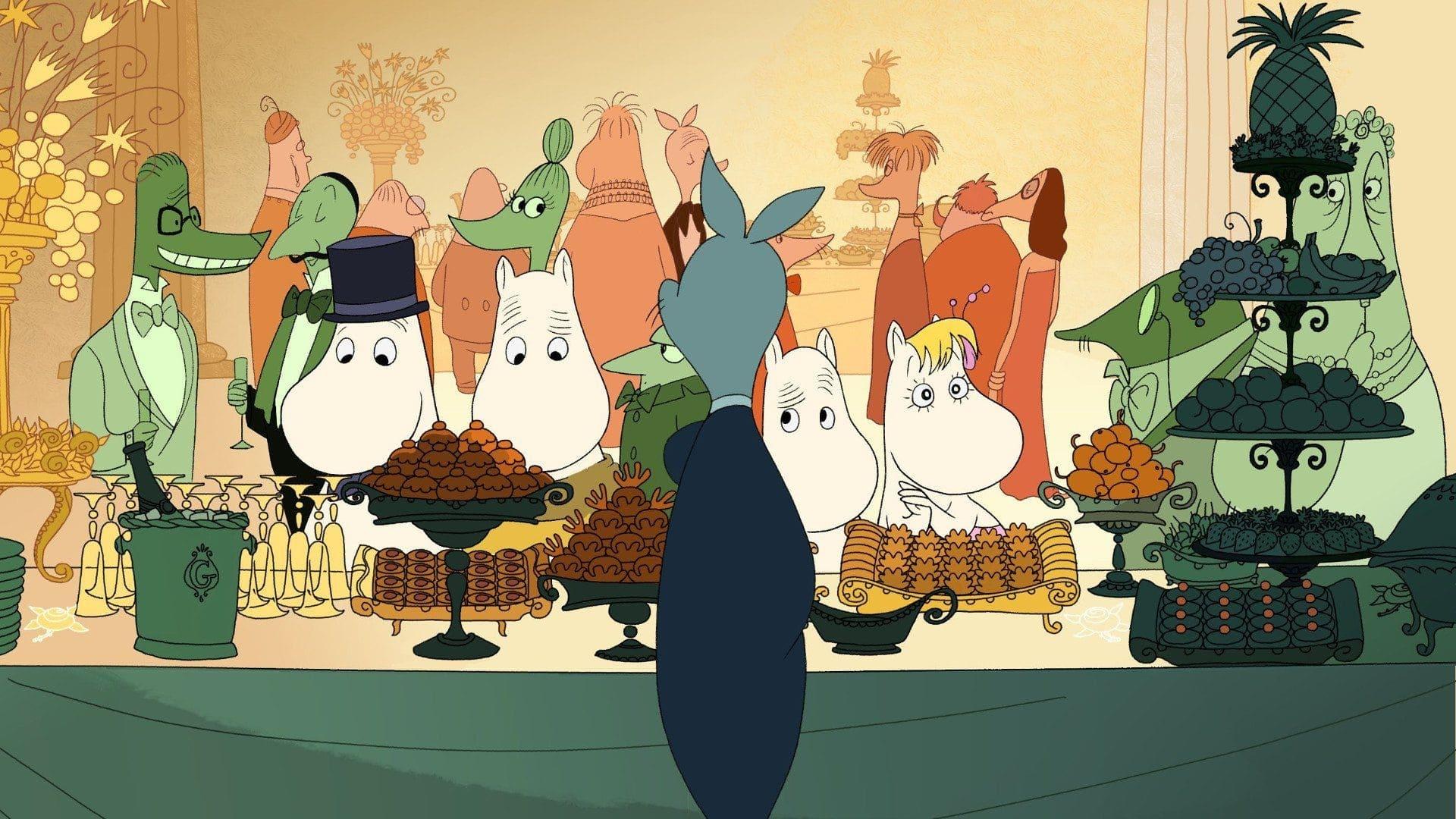 Moomins on the Riviera backdrop