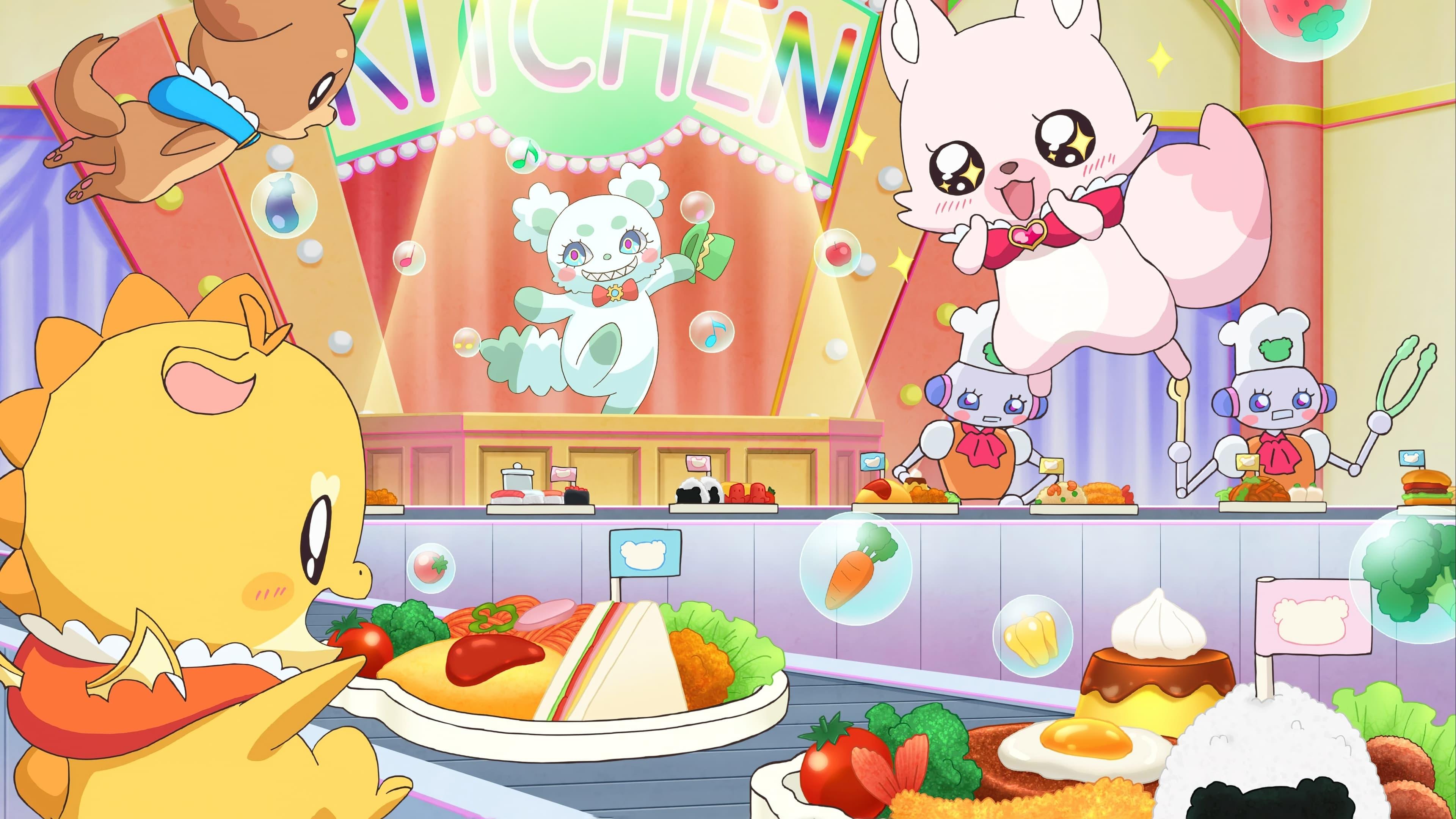 Delicious Party♡Precure Movie: Dreaming♡Children's Lunch! backdrop