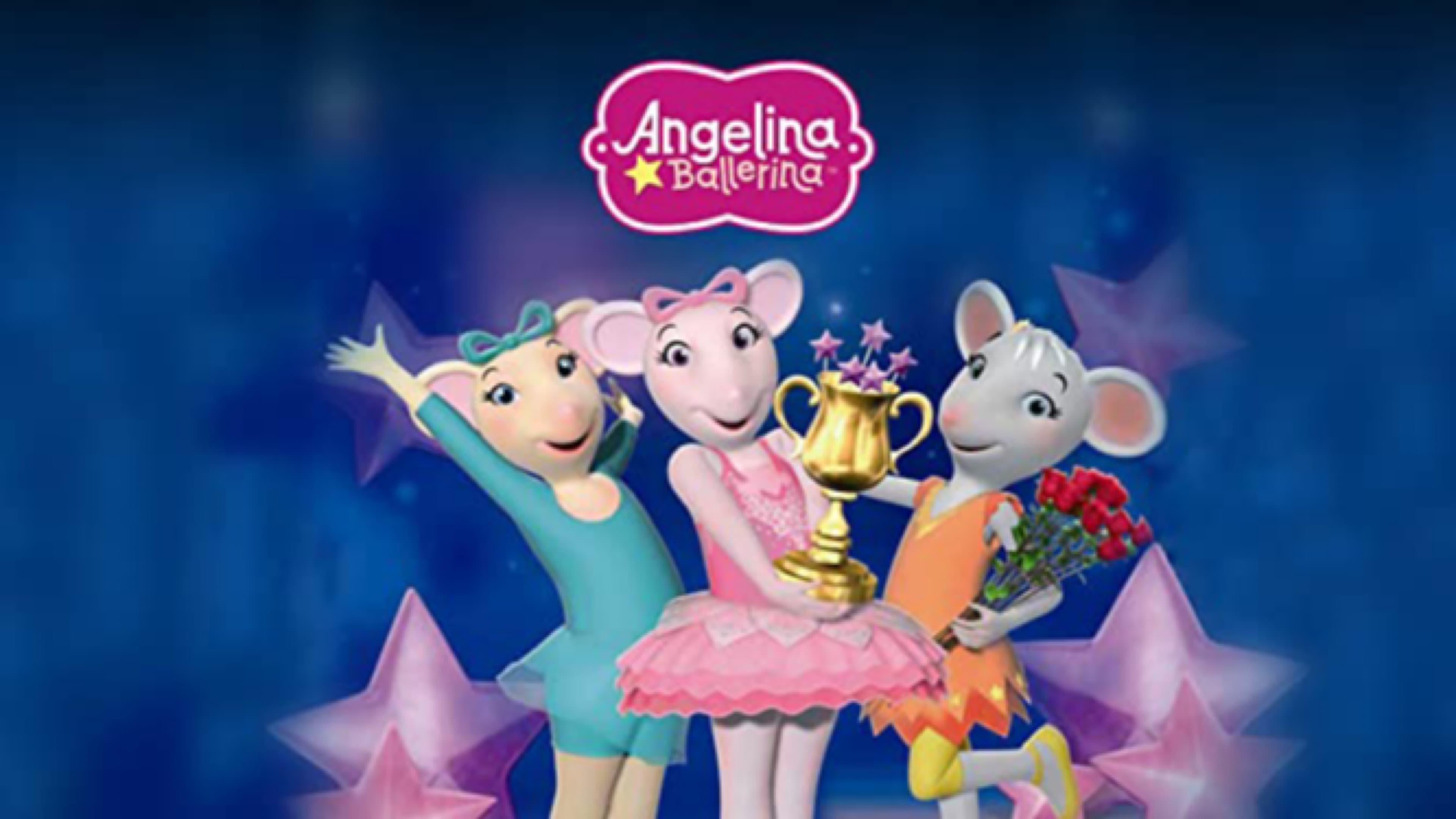 Angelina Ballerina: The Shining Star Trophy backdrop