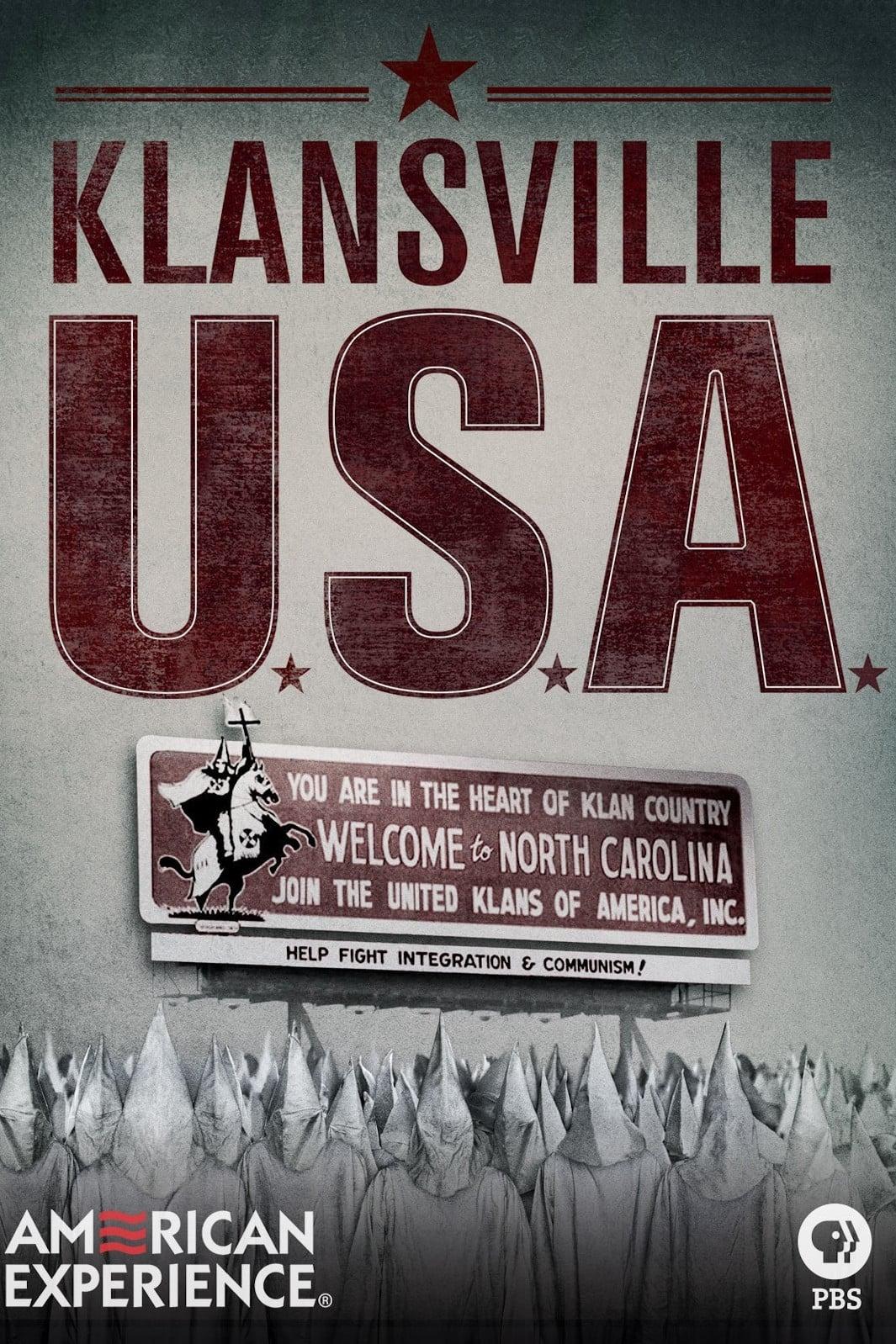 Klansville U.S.A. poster