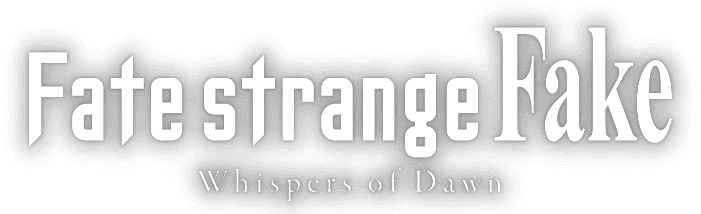 Fate/strange Fake -Whispers of Dawn- logo
