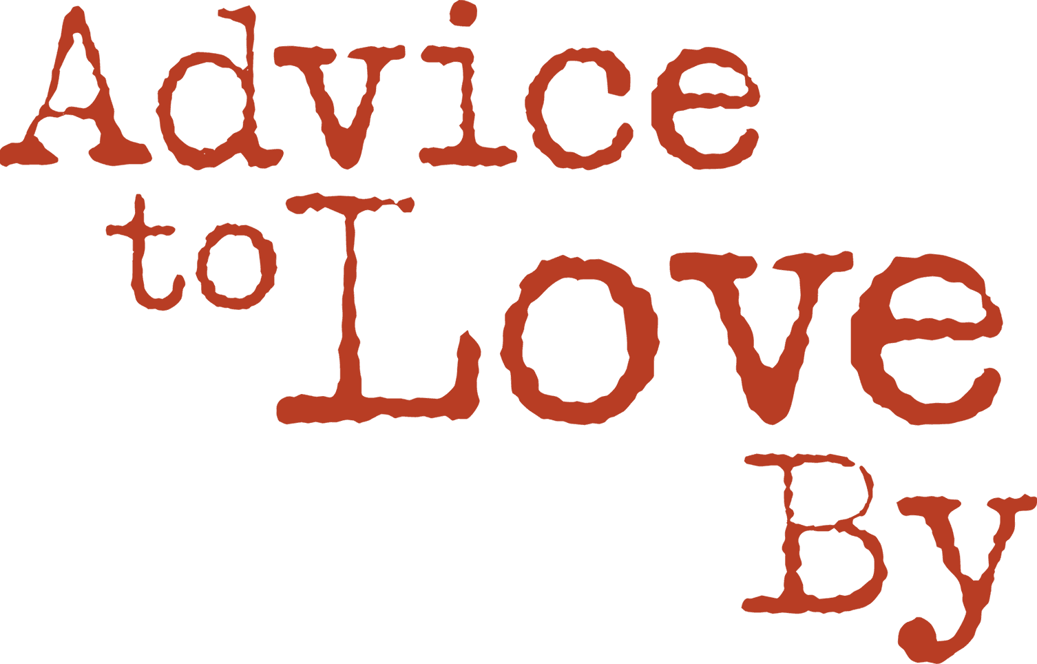 Advice to Love By logo