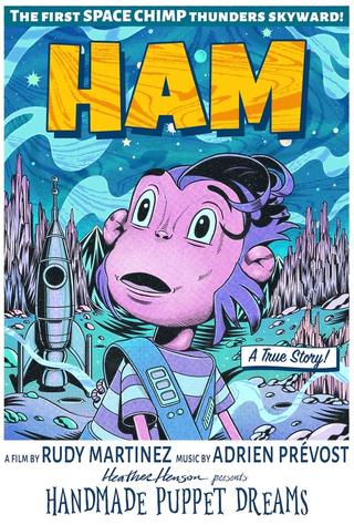 HAM Chimp in Space poster
