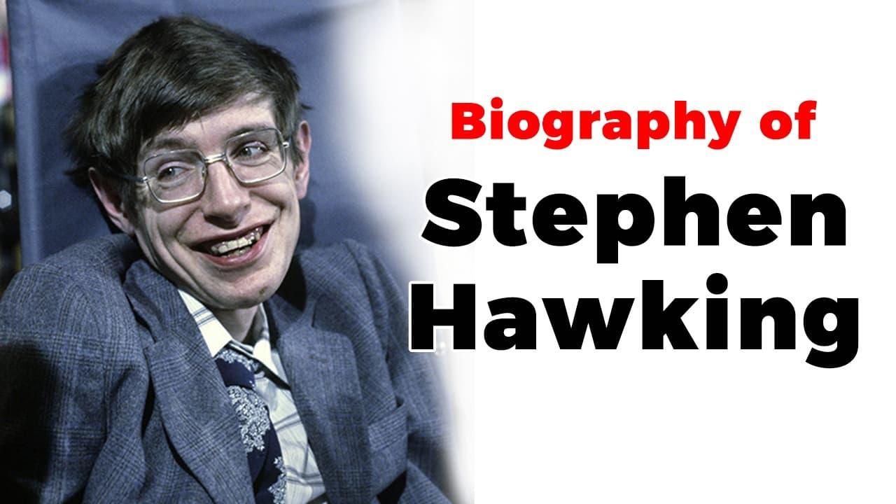 Stephen Hawking Biography backdrop