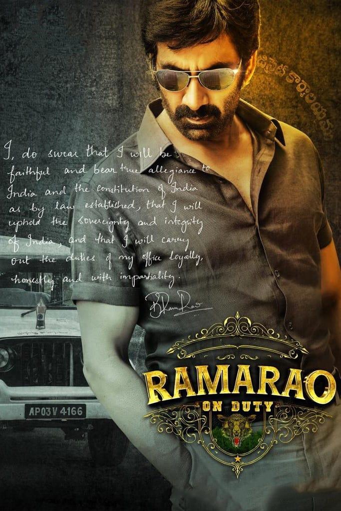 Ramarao On Duty poster