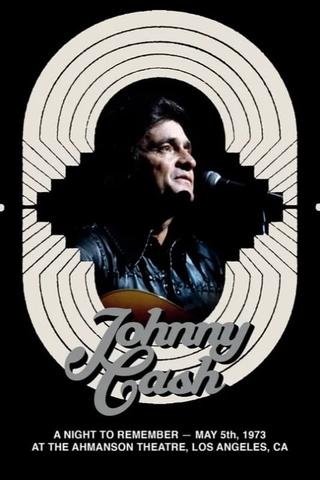 Johnny Cash - A Night to Remember 1973 poster