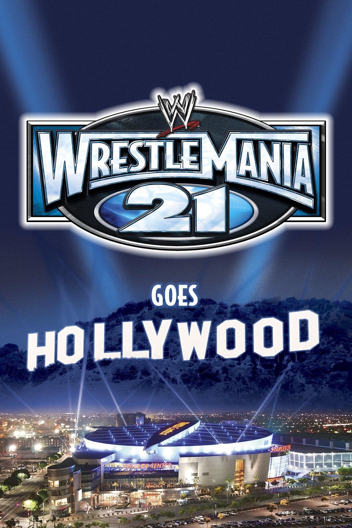 WWE WrestleMania 21 poster