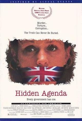 The Making of 'Hidden Agenda' poster