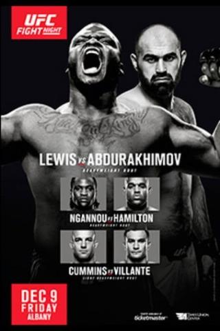 UFC Fight Night 102: Lewis vs. Abdurakhimov poster