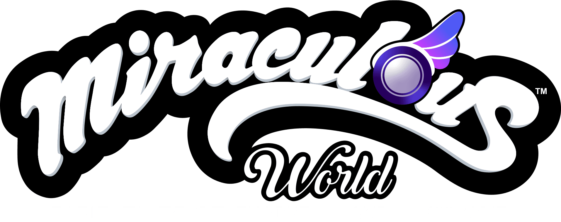 Miraculous World: Paris, Tales of Shadybug and Claw Noir logo