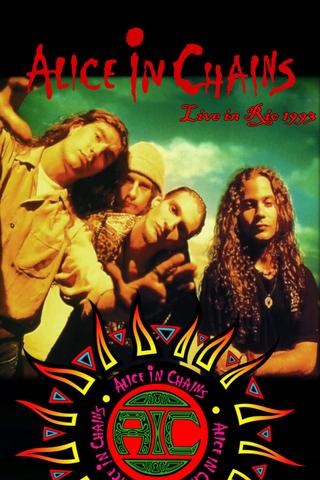 Alice in Chains: Hollywood Rock Festival 1993 poster