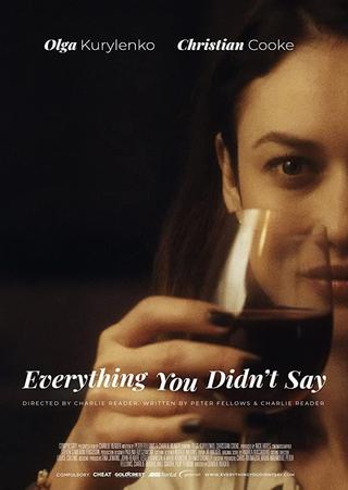 Everything You Didn't Say poster