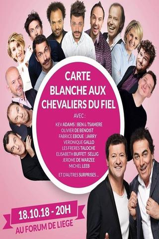 Festival International du Rire de Liège 2018 - Carte Blanche Aux Chevaliers Du Fiel poster