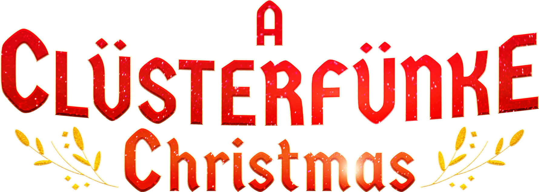 A Clüsterfünke Christmas logo