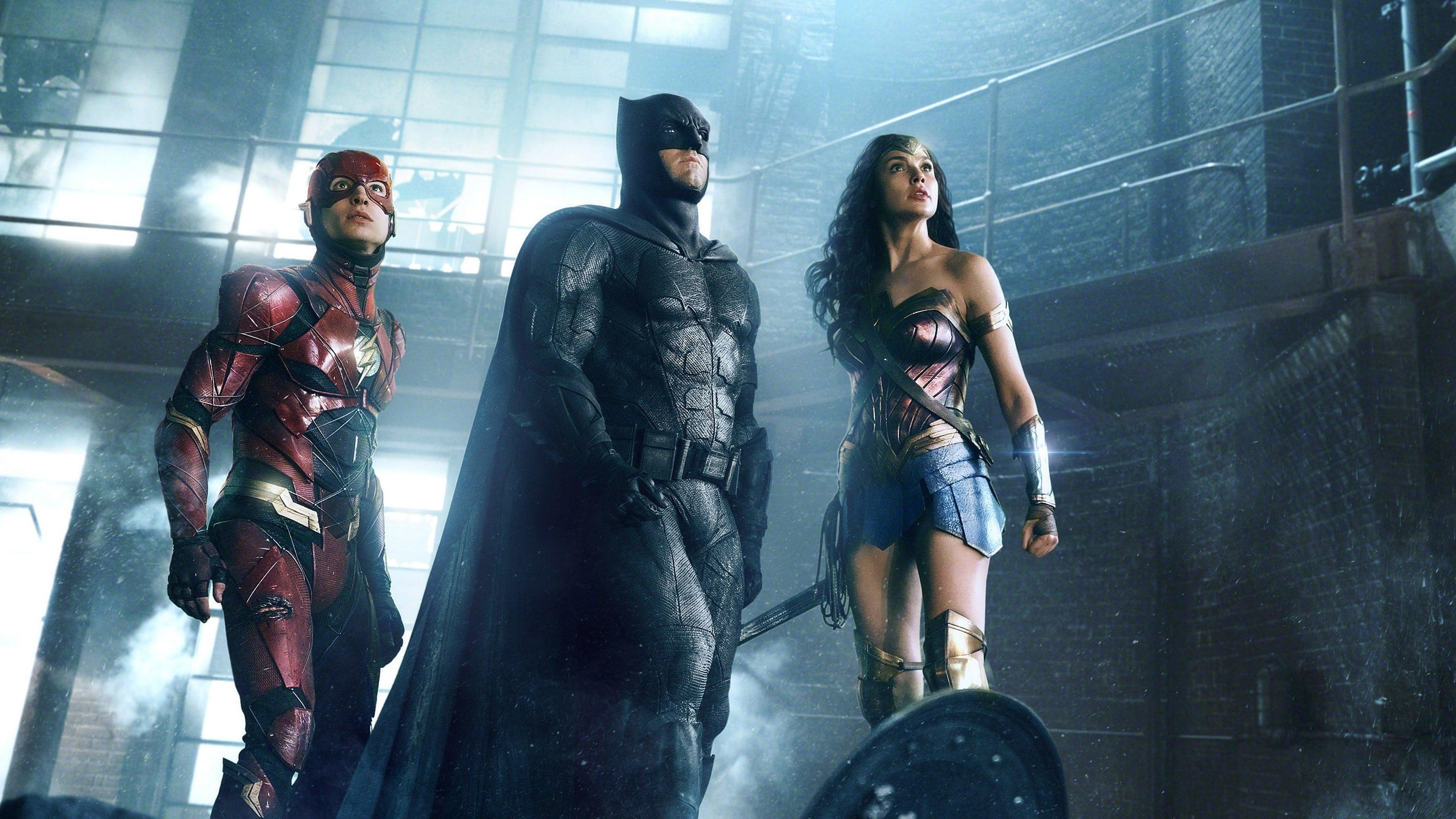 Zack Snyder's Justice League backdrop