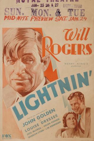 Lightnin' poster