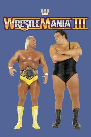 WWE WrestleMania III poster